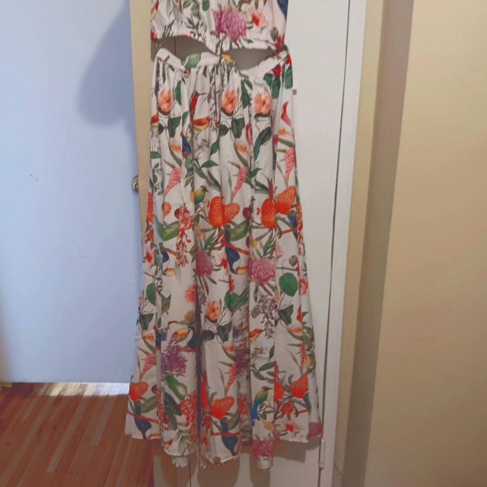 Calypso St Barth Tropical Print Maxi Skirt Set Size S - Picture 11 of 16